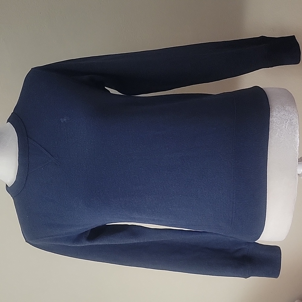 Polo Unisex Sweater Blue Round Neck